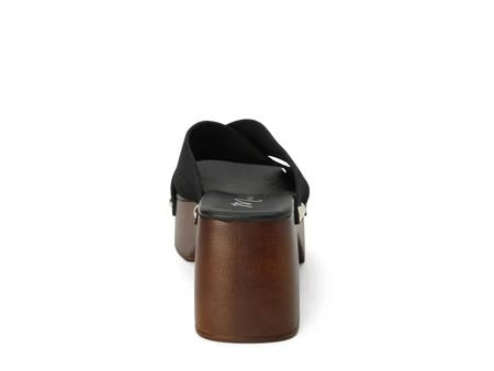 VENICE BLACK Block Heel