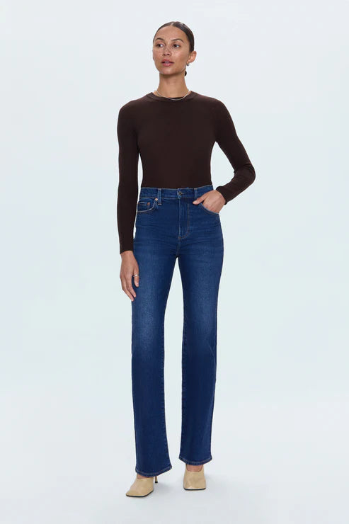 EVIE HIGH RISE SLIM BOOT JEAN- PENTHOUSE