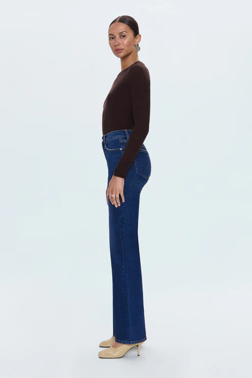 EVIE HIGH RISE SLIM BOOT JEAN- PENTHOUSE