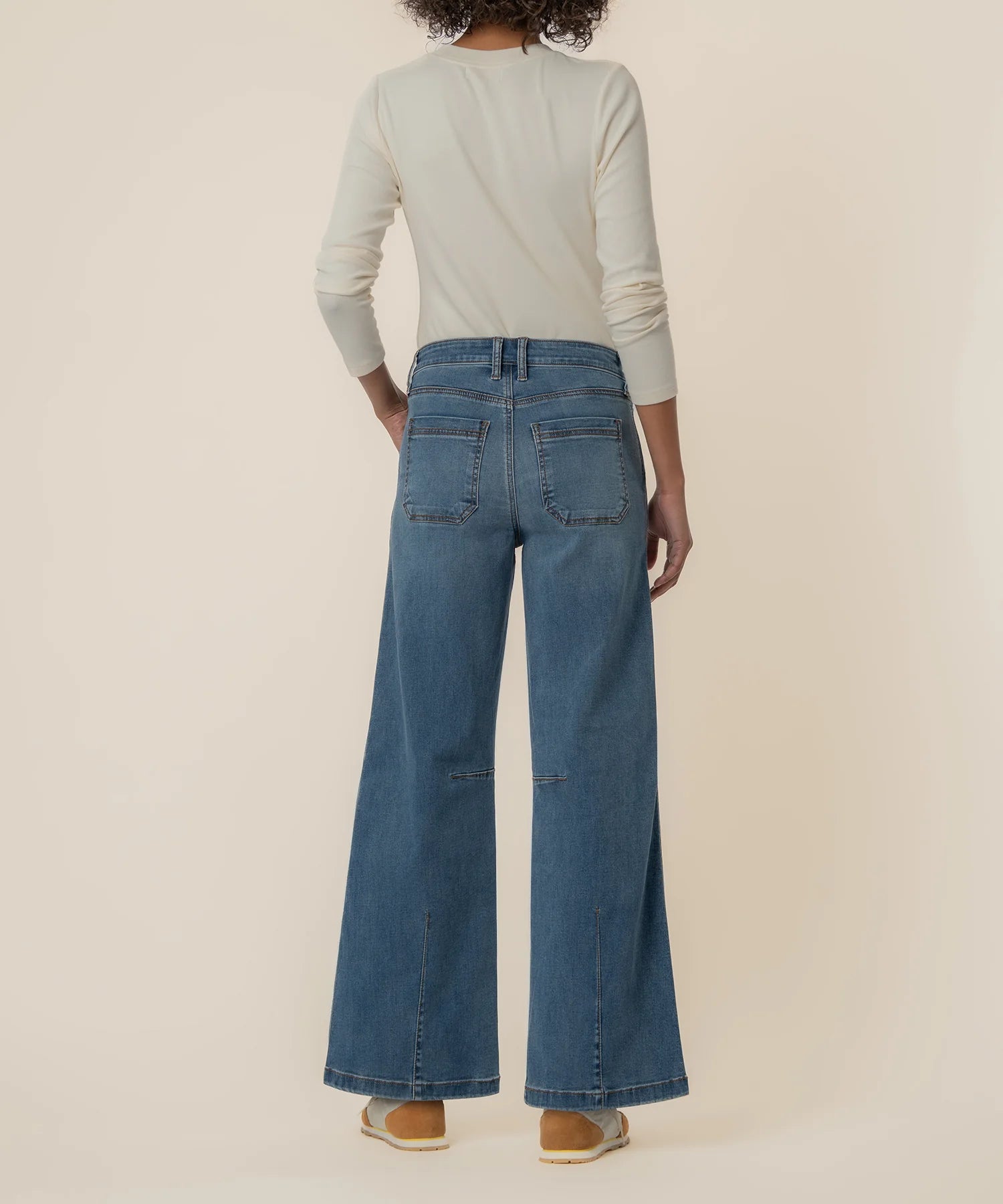 KUT- MEG HIGH RISE WIDE LEG in ACUTELY