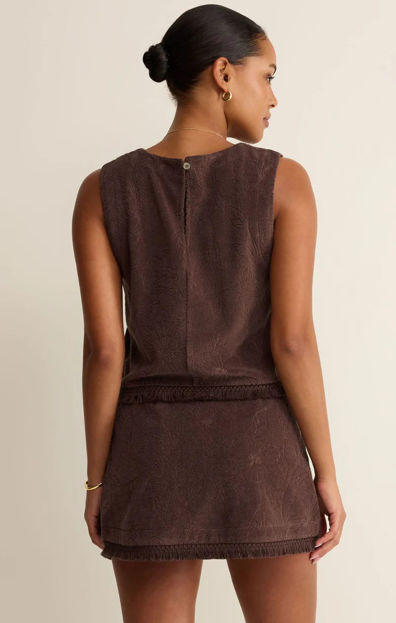 Canopy Terry Cloth Wrap Skirt