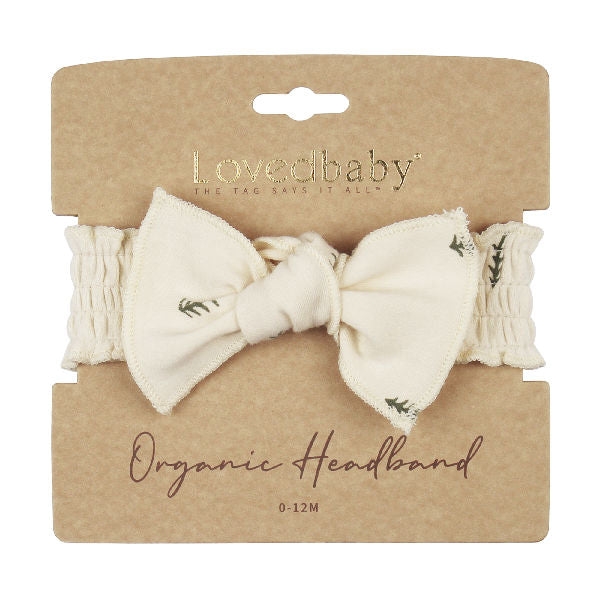 Organic Smocked Headband