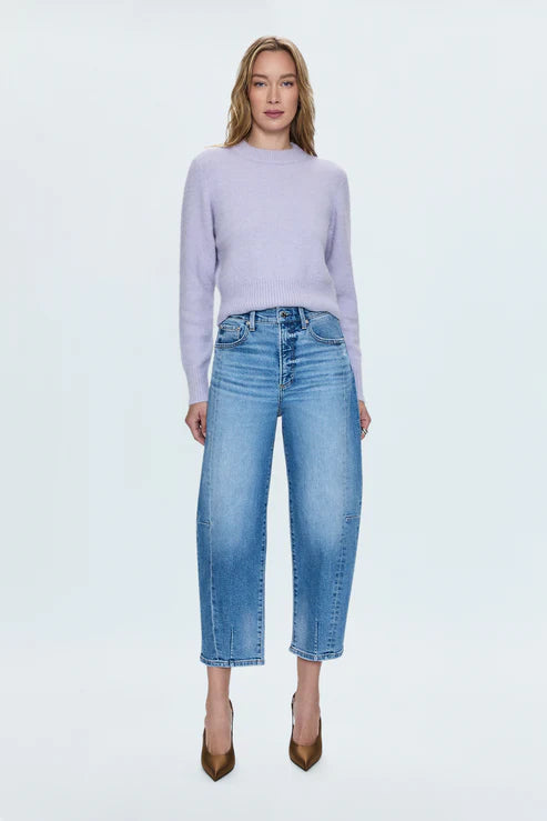 ELI - HIGH RISE BARREL JEAN in Rhythm Vintage