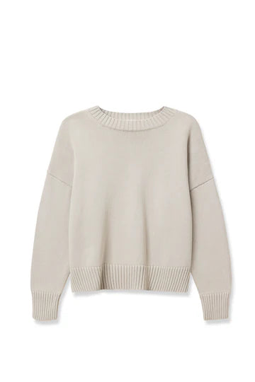 JANET SWEATER IN SILVER
