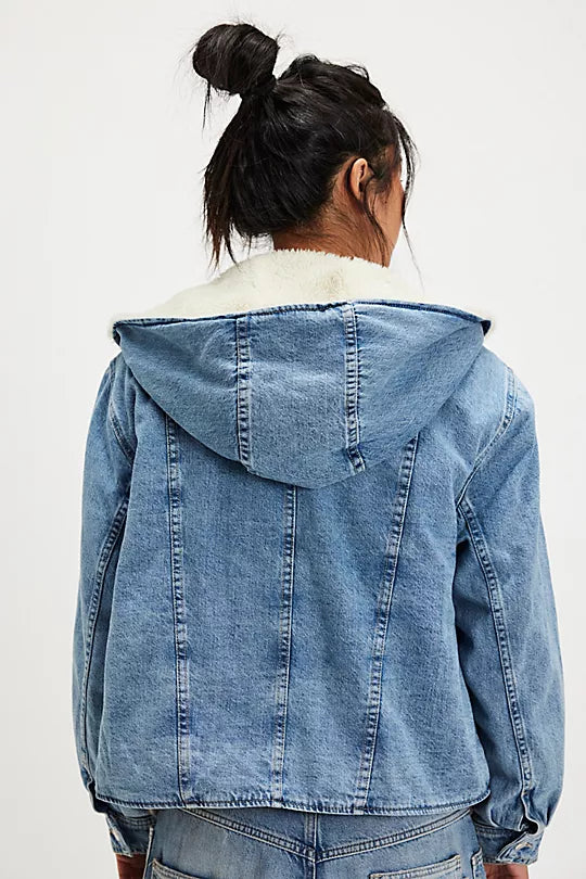 ASHER COZY DENIM in SNOWDRIFT WASH